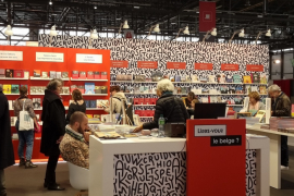 Le stand "Lisez-vous le belge ? "